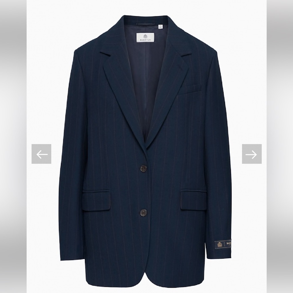 Babaton New Agency Blazer Nina Ttl Eclp/rc Mrn